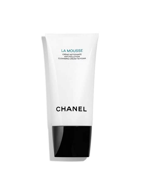 chanel la mousse anti-pollution cleansing cream-to-foam tube 150ml